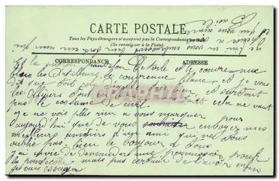 Négresse du Sud — LL. — SCÈNES ET TYPES — n° 6246 — Rewers