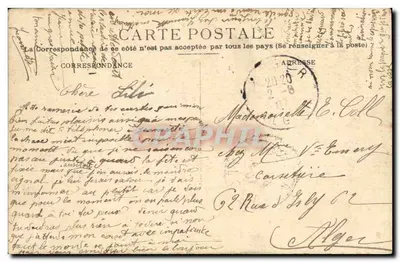 Tiïzi-Ouzou — Ogólny widok — J. Geiser - Alger — Rewers