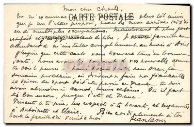 Młody Arab — Wydawnictwo 'Scènes et Types' — nr 1080 — Rewers
