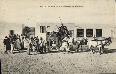 Sud Algérien — Caravansérail de Tilrhempt — Éditeur Philibert Héloïs, n°3