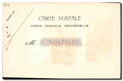 Desembarque de tropas japonesas na Coreia — Defesa de Port-Arthur — Imp. Gouvelloos Frère et Sœur, Paris — Verso