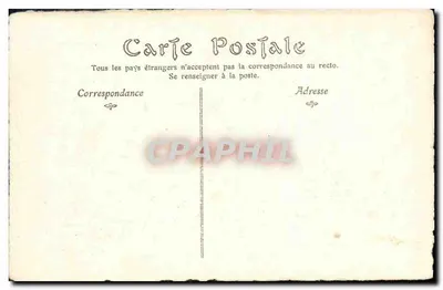 Vecchio Parigi — Vecchia Prigione per Debitori, Sainte-Pélagie — ND Piolet, n° 234 — Verso