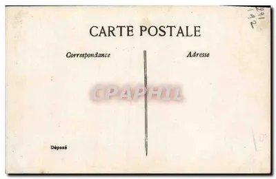 Cyrano de Bergerac — scena teatralna — Walery Paris n°4460 — Rewers