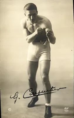 Boxeador — G. Carpentier — A.N. Paris