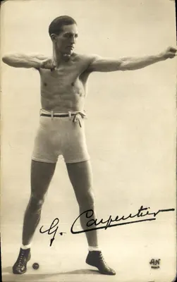 G. Carpentier — Boxeador — A.N. Paris