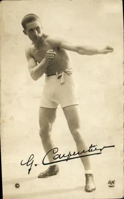 G. Carpentier — boxeador — A.N. Paris