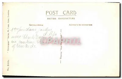 Marlene Dietrich — portret — Picturgoer, Londyn, n° 644a — Rewers