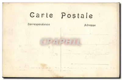 Guerra de 1914 - Conflito Europeu - Na Bélgica - Lapanne - Automóveis dos Oficiais - Garagem de carros do Estado-Maior — Verso