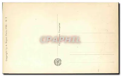 G. Carpentier — atleta sorridente — AN Paris — Verso