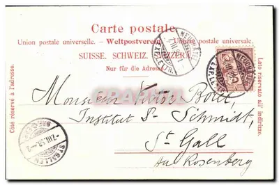 Graubünden — Armoiries — Editor: D. R. & C. G. L. Neumünster — Reverso