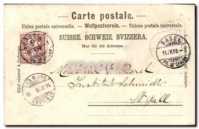 Kaserne — Basileia — editor Geir. Metz, n° 9086 — Verso