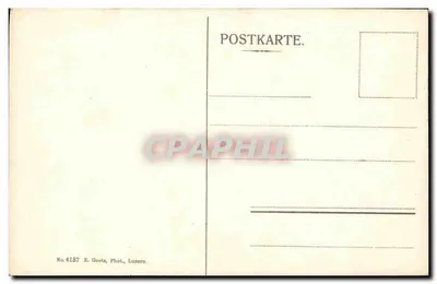 Luzern — Most Spreuer — E. Goetze, Fot., Luzern, nr 4187 — Rewers