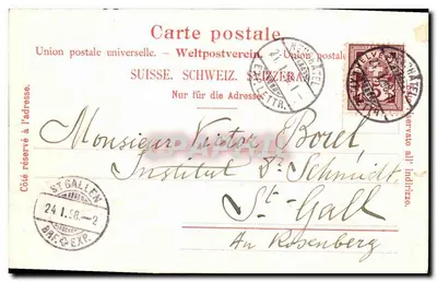 Luzern — Schweiz — Verlag Barcès, Wieland & Cie, n° 4-1332 — Rückseite