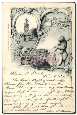 St. Gallen — Gruss aus St. Gallen — Alfred Ehrat & Cie, St. Gallen
