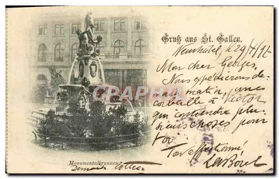 Monumentalbrunnen — St. Gallen — editor Demaish Letter