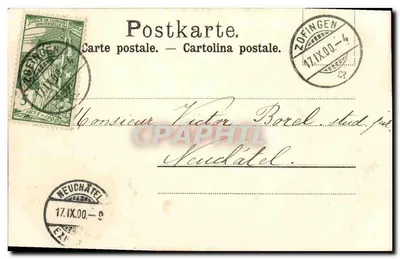 Museum van Zofingen — A. Steinegger-Hemmann, Zofingen — n° 19063 — Achterkant
