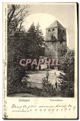 Zofingen — Palverthurm — Verlag von O. Hürsch, Zofingen