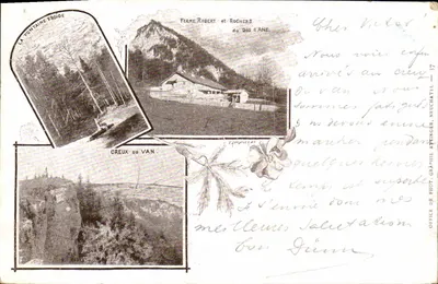 Fonte Fria, Fazenda Robert e Rochas do Dos d'ANE, Creux du Van — Office de Photographie Attinger, Neuchâtel