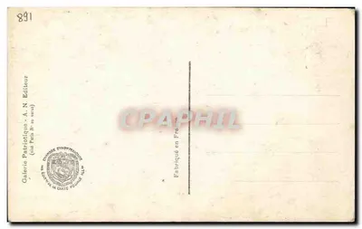 Tittoni — Ambasador Włoch w Paryżu — Galerie Patrioticque, A.N. Paryż, nr 528 — Rewers