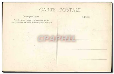 M. Fallières — Prezydent Republiki — Cliché Pirou — Rewers