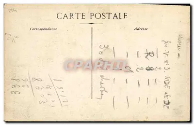 Cerimônia pública em Paris — desfile em carruagem aberta — n° 338 — Verso