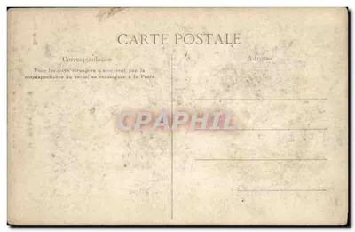M. Fallières — Presidente da República — Cliché Pirou — Verso
