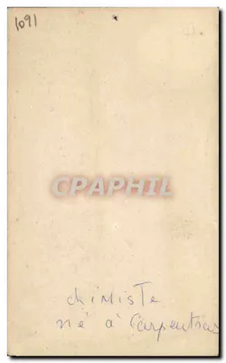 F. V. Raspail — litografia — L. Mertens, Bruksel — Rewers