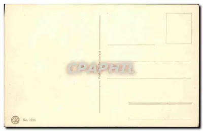 Dois borboletas — cena natural — editor STF, n° 1236 — Verso