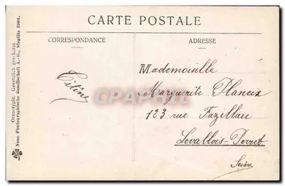 Donna e maiale — Buon Anno — Oranotipia, Stéglitz 1904 — Verso