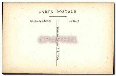 Criança caricatura com chifres — desenho de Vis — editor E.R. Paris — Verso