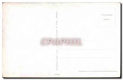 Een kusend koppel — illustratie van T. Corbella — uitgever U. Fisc. Milano, serie N. 209-6 — Achterkant