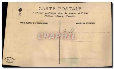 O Hotel mais discreto de Pont-les-Vaches — Se duvidar, abra as portas e faça como os empregados da casa (Veja sob luz) — Editor: M. Laciau Aîné, Toulouse — Verso
