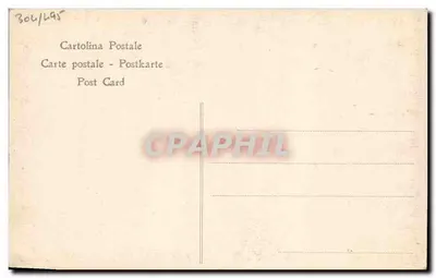 M. Fallières — Presidente da República Francesa — editor D. 122 — Verso