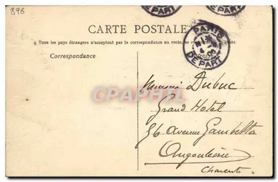 Trocador de Cocner — Carro do Estado — P. B. edit. — Verso