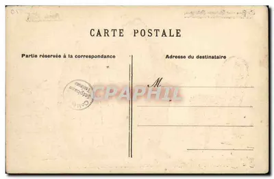 Caricatura política — Domínio de Loupilou — Editor: La Semaine Politique Satirique, Ano 1906 — Verso