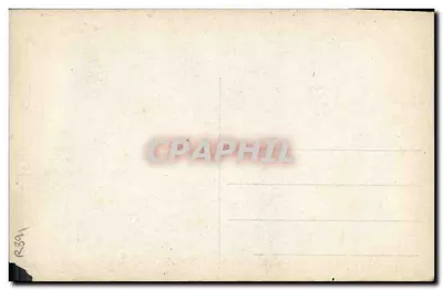 Bilhete postal antigo Accouchemetn laborieux Coq — Verso