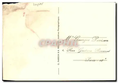 CARTE MAXIMUM Victor Schoelcher Escravidão Homem político 1804 1893 — Verso