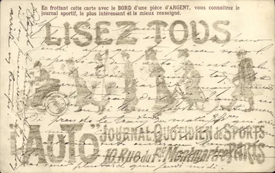 Exposição da Auto — Journal Quotidien des Sports — Paris