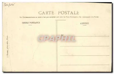 Obywatel Jules Coutant (z Ivry) — deputowany Seiny, 3 okręg — Fotografia Walter i Cie — Rewers