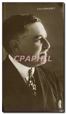 Léon DAUDET — retrato em busto — editor não visível