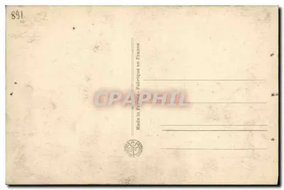 Paul Doumer — Presidente da República — Estúdio G. L. Manuel Frères, n° 286 — Verso