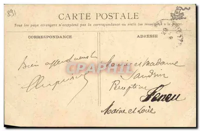 Maurice Rouvier — Prezydent Rady i Ministr Finansów — Franck Lefort Gr, Gerschel Fotograf, nr 19 — Rewers