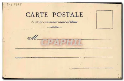 Caricatura de "Joe" — Gungnir Ville, 1903 — The Weekly Critical Review, 336, Rue Saint-Honoré — Verso