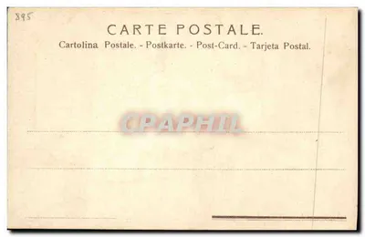 Dois homens diante da bandeira italiana — editor desconhecido, n° 895 — Verso
