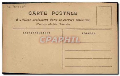 Caricatura de M. Barrès — Editor não visível — Número de série não visível — Verso