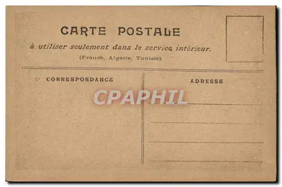 Bilhete postal antigo Fantasia Lemaitre Política Literatura — Verso