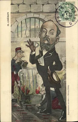 M. Chéron — Caricatura — Edição Ribby