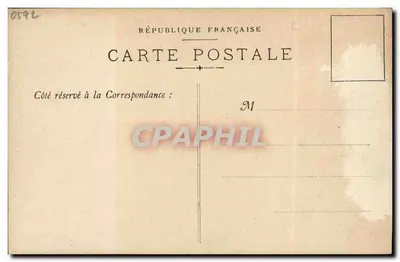 Marcha da Armada — Caricatura política — Coleção 'Essence Lesourd', N° 1, IMP. Tourangelle, Tours — Verso