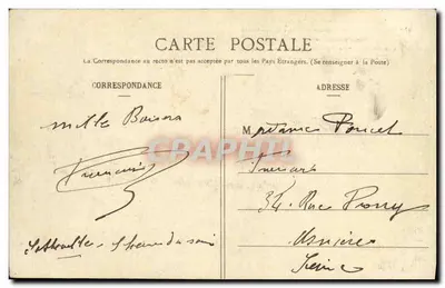 Locomotiva "Pacific" — N° 2901 — oficinas de Sotteville-les-Rouen — Verso
