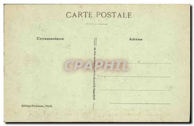 Salonica — Incêndio dos dias 18-19-20 de Agosto de 1917 — Rue Franque, Poste Anglaise — Verso